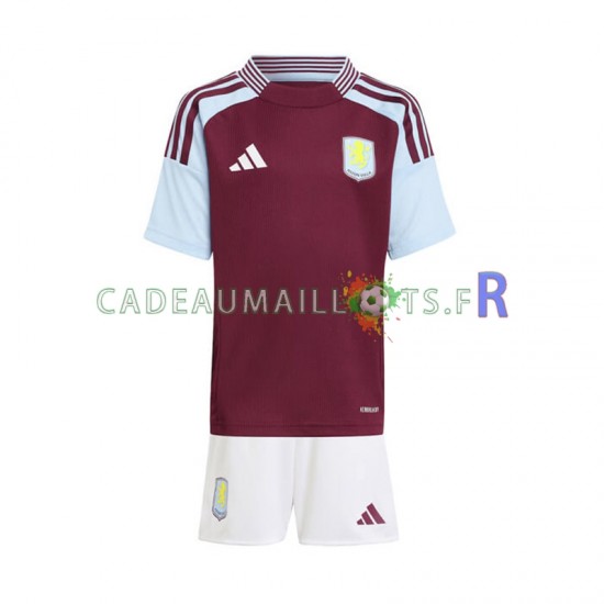 Aston Villa Maillot avec flocage Domicile 2024-2025 ,Tenue Enfant MC