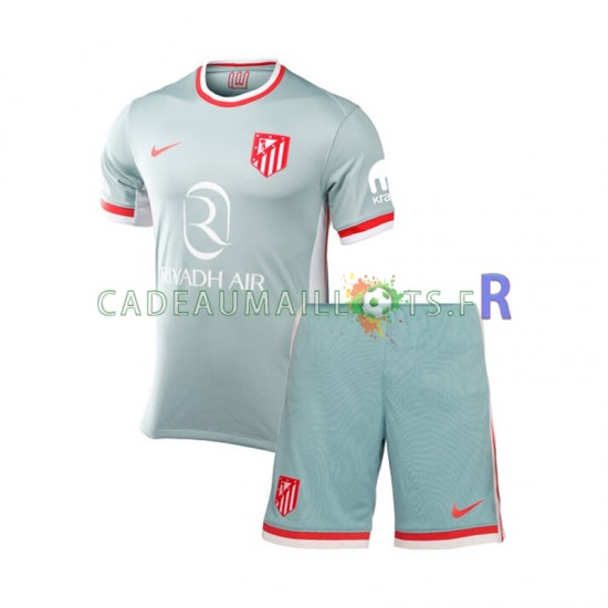 Atlético Madrid Maillot avec flocage Extérieur 2024-2025 ,Tenue Enfant MC