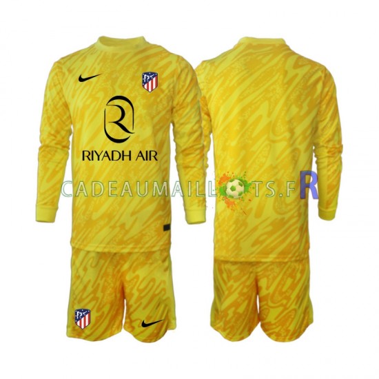 Atlético Madrid Maillot avec flocage Gardien 3ème 2024-2025 ,Tenue Enfant ML