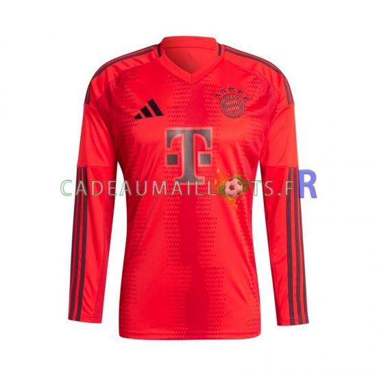 Bayern Munich Maillot avec flocage Rouge Domicile 2024-2025 ,Homme ML