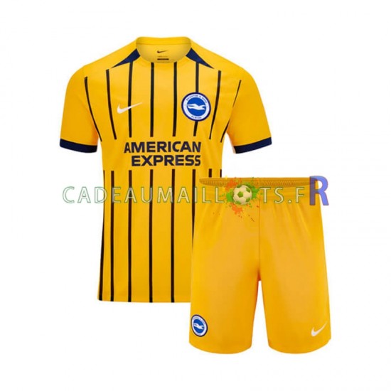 Brighton Hove Albion Maillot avec flocage Extérieur 2024-2025 ,Tenue Enfant MC