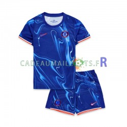 Chelsea Maillot avec flocage Domicile 2024-2025 ,Tenue Enfant MC