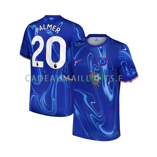 Chelsea Maillot avec flocage Cole Palmer 20 Domicile 2024-2025 ,Homme MC