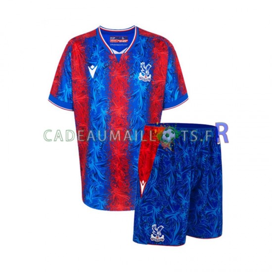 Crystal Palace Maillot avec flocage Domicile 2024-2025 ,Tenue Enfant MC