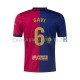 FC Barcelone Maillot avec flocage GAVI 6 Domicile 2024-2025 ,Homme MC