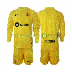 FC Barcelone Maillot avec flocage Gardien Extérieur 2024-2025 ,Tenue Enfant ML FC Barcelone Maillot avec flocage Gardien Extérieur 2024-2025 ,Tenue Enfant ML