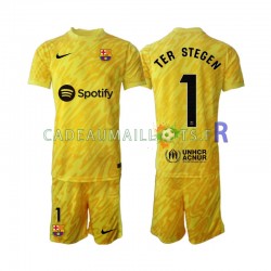 FC Barcelone Maillot avec flocage Ter Stegen 1 Gardien Extérieur 2024-2025 ,Tenue Enfant MC FC Barcelone Maillot avec flocage Ter Stegen 1 Gardien Extérieur 2024-2025 ,Tenue Enfant MC