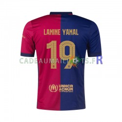 FC Barcelone Maillot avec flocage UCL Font Lamine Yamal 19 Domicile 2024-2025 ,Homme MC FC Barcelone Maillot avec flocage UCL Font Lamine Yamal 19 Domicile 2024-2025 ,Homme MC