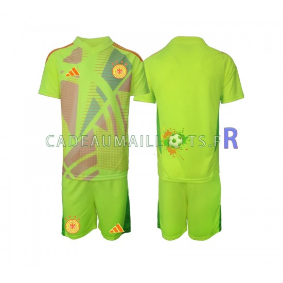 Allemagne Maillot avec flocage Gardien Extérieur Euro 2024 ,Tenue Enfant MC