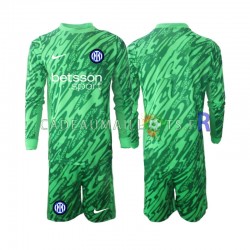 Inter Milan Maillot avec flocage Gardien Domicile 2024-2025 ,Tenue Enfant ML Inter Milan Maillot avec flocage Gardien Domicile 2024-2025 ,Tenue Enfant ML