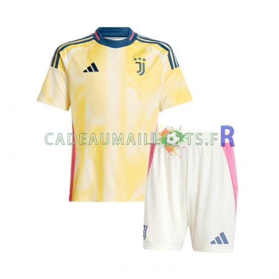 Juventus Maillot avec flocage Extérieur 2024-2025 ,Tenue Enfant MC