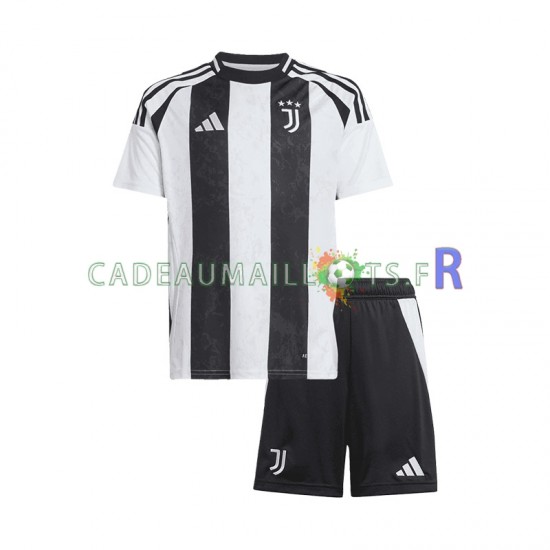 Juventus Maillot avec flocage Domicile 2024-2025 ,Tenue Enfant MC