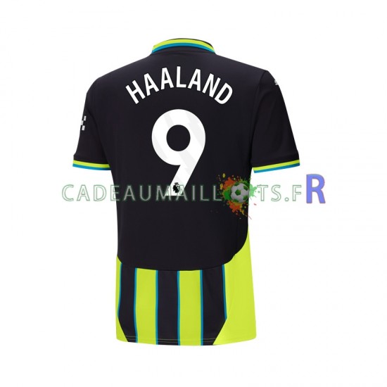 Manchester City Maillot avec flocage Haaland 9 Extérieur 2024-2025 ,Homme MC