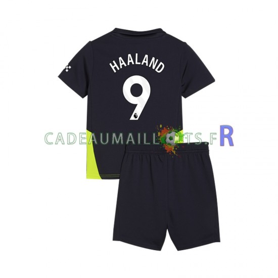 Manchester City Maillot avec flocage Haaland 9 Extérieur 2024-2025 ,Tenue Enfant MC