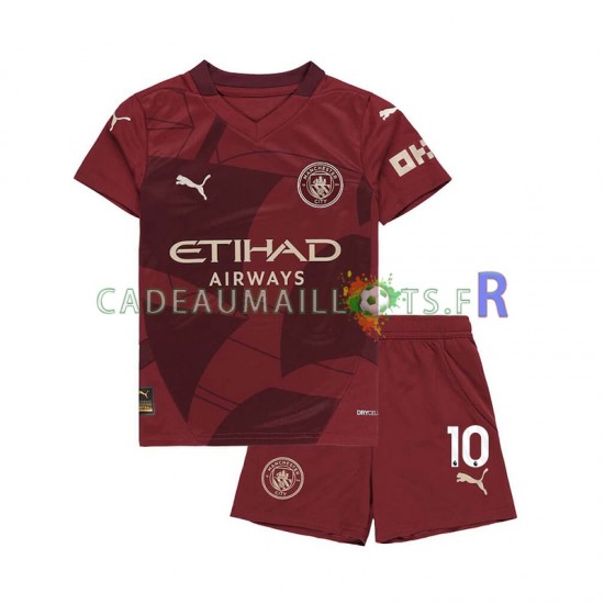 Manchester City Maillot avec flocage Jack Grealish 10 3ème 2024-2025 ,Tenue Enfant MC