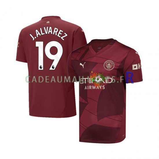 Manchester City Maillot avec flocage Julian Alvarez 19 3ème 2024-2025 ,Homme MC