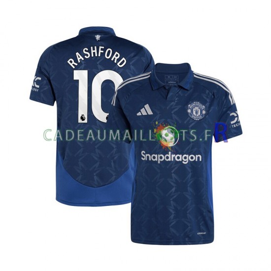 Manchester United Maillot avec flocage Marcus Rashford 10 Extérieur 2024-2025 ,Homme MC