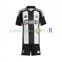 Newcastle United Maillot avec flocage Noir Domicile 2024-2025 ,Tenue Enfant MC