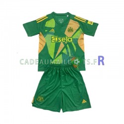 Newcastle United Maillot avec flocage Vert Gardien Domicile 2024-2025 ,Tenue Enfant MC