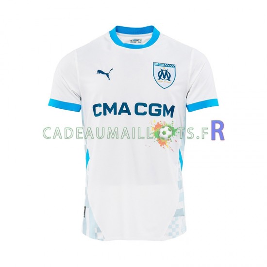 Olympique de Marseille Maillot avec flocage Domicile 2024-2025 ,Homme MC