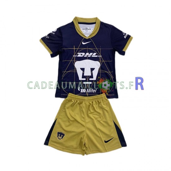 Pumas UNAM Maillot avec flocage Extérieur 2024-2025 ,Tenue Enfant MC