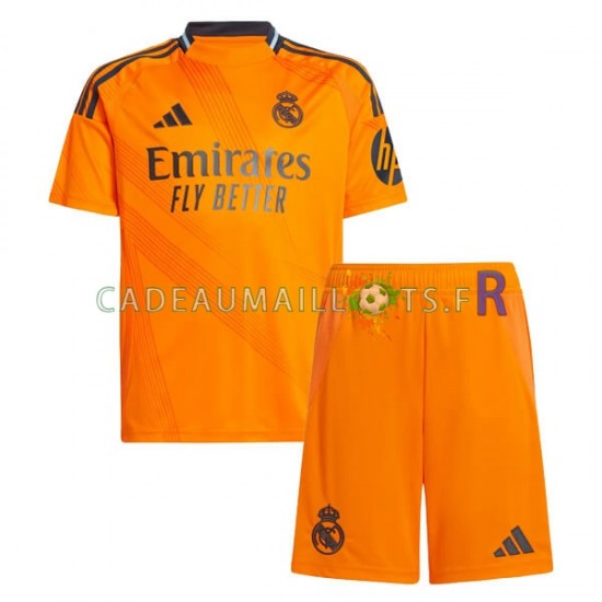 Real Madrid Maillot avec flocage Extérieur 2024-2025 ,Tenue Enfant MC