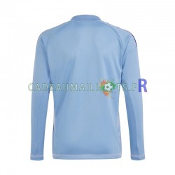 Real Madrid Maillot avec flocage Bleu Gardien Domicile 2024-2025 ,Homme ML