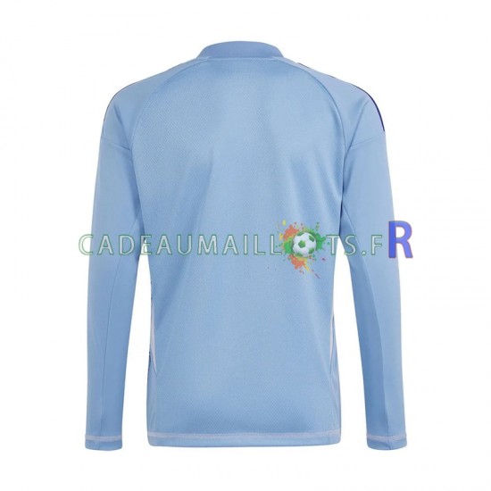 Real Madrid Maillot avec flocage Bleu Gardien Domicile 2024-2025 ,Homme ML