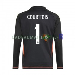 Real Madrid Maillot avec flocage Thibaut Courtois 1 Gardien Extérieur 2024-2025 ,Homme MC