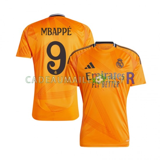 Real Madrid Maillot avec flocage Mbappé 9 Extérieur 2024-2025 ,Homme MC