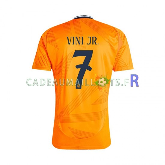 Real Madrid Maillot avec flocage VINI JR 7 Extérieur 2024-2025 ,Homme MC