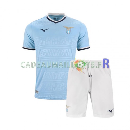 SS Lazio Maillot avec flocage Domicile 2024-2025 ,Tenue Enfant MC