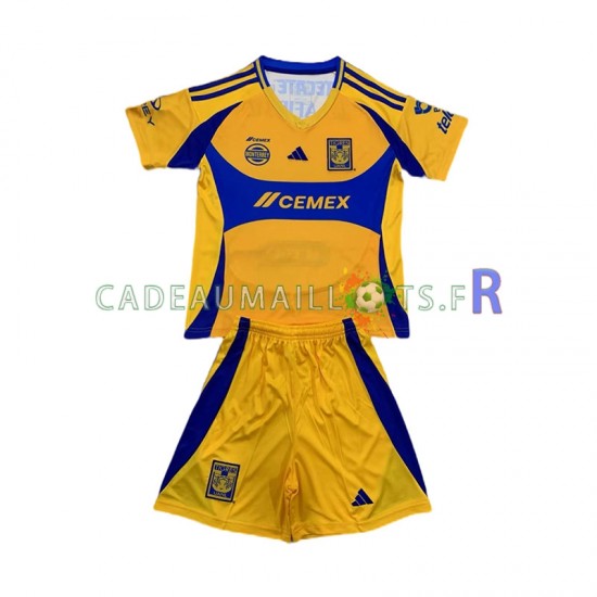 Tigres UANL Maillot avec flocage Domicile 2024-2025 ,Tenue Enfant MC