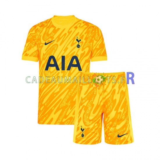 Tottenham Hotspur Maillot avec flocage Gardien Domicile 2024-2025 ,Tenue Enfant MC