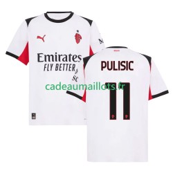 AC Milan Maillot avec flocage Christian Pulisic 11 Extérieur 2025-2026 ,Homme MC