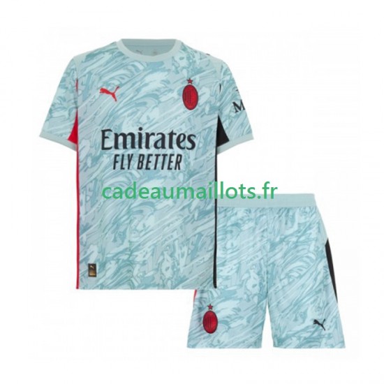 AC Milan Maillot avec flocage Gardien Domicile 2025-2026 ,Tenue Enfant MC