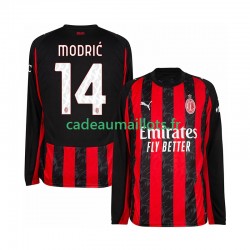 AC Milan Maillot avec flocage Modrić Luca 14 Domicile 2025-2026 ,Homme ML