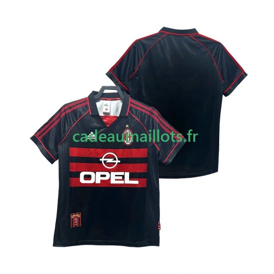 AC Milan Maillot avec flocage Rétro 3ème 1988 2002 ,Homme MC
