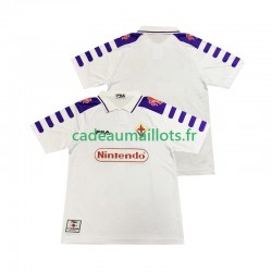 Fiorentina Maillot avec flocage Rétro Extérieur 1988 2002 ,Homme MC