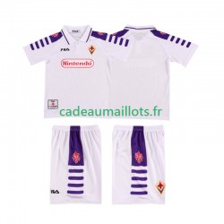Fiorentina Maillot avec flocage Rétro Extérieur 1988 2002 ,Tenue Enfant MC