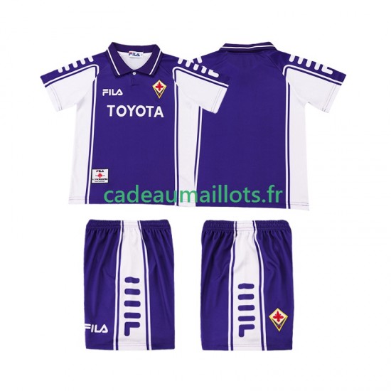 Fiorentina Maillot avec flocage Rétro Domicile 2002 2022 ,Tenue Enfant MC