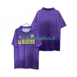 Fiorentina Maillot avec flocage Rétro Domicile 1989 1990 ,Homme MC
