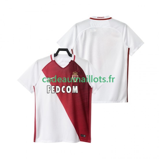 AS Monaco Maillot avec flocage Domicile 2016 2017 ,Homme MC