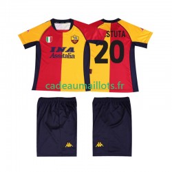 AS Rome Maillot avec flocage Batistuta 20 Rétro Domicile 2022 2011 ,Tenue Enfant MC