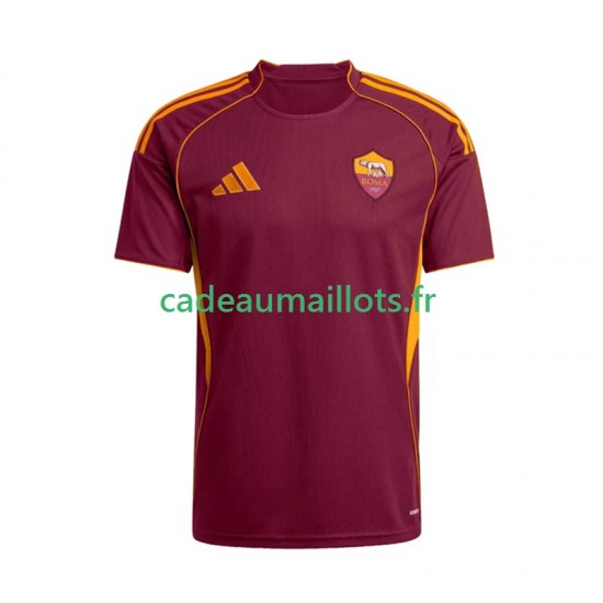 AS Rome Maillot avec flocage Domicile 2025-2026 ,Homme MC