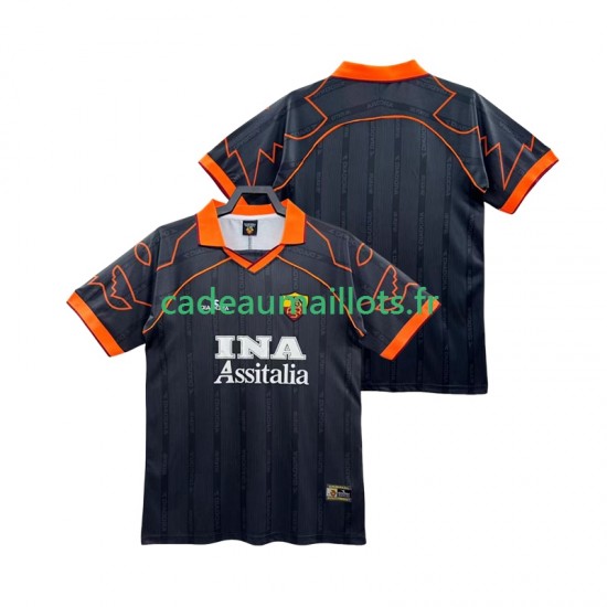 AS Rome Maillot avec flocage Rétro Extérieur 1988 2002 ,Homme MC