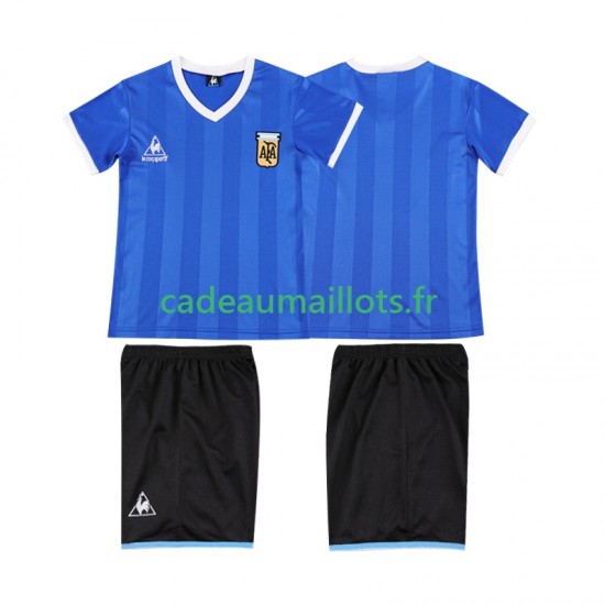 Argentine Maillot avec flocage Rétro Extérieur 1986 ,Tenue Enfant MC Argentine Maillot avec flocage Rétro Extérieur 1986 ,Tenue Enfant MC