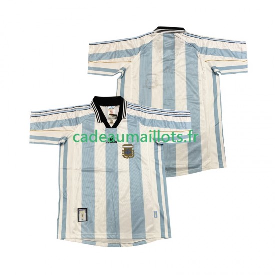 Argentine Maillot avec flocage Rétro Domicile 1988 ,Homme MC
