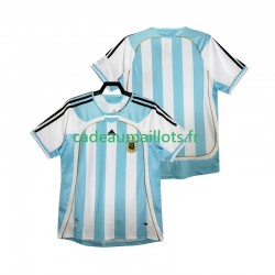 Argentine Maillot avec flocage Rétro Domicile 2014 ,Homme MC