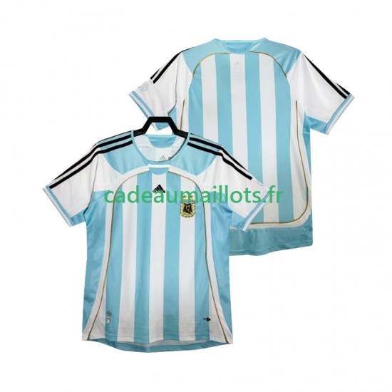 Argentine Maillot avec flocage Rétro Domicile 2014 ,Homme MC